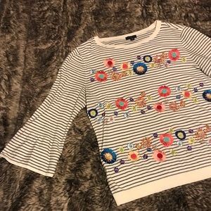 Talbots Embroidered Sweater